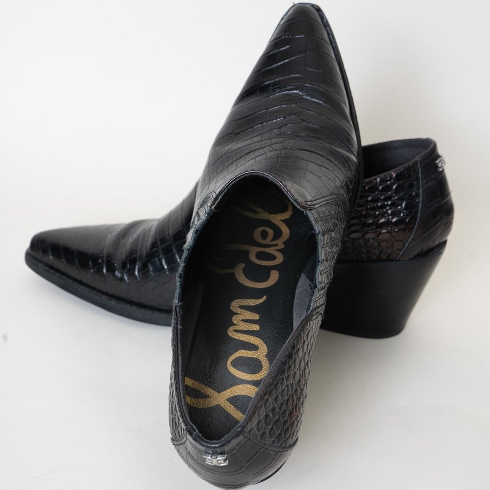 Sam Edelman Walton Cowboy Ankle Boots Size 9